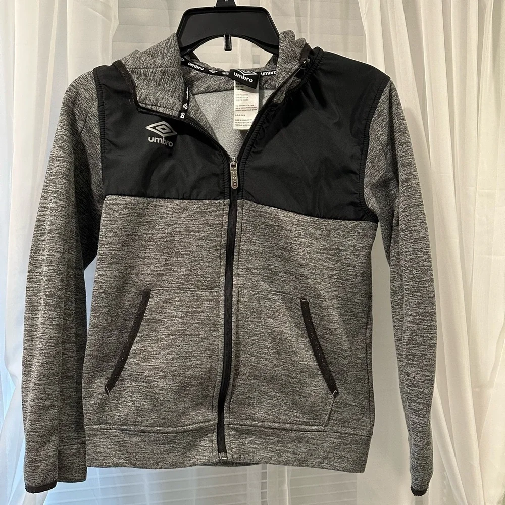 Full Zip Performance Hoodie- Youth Large